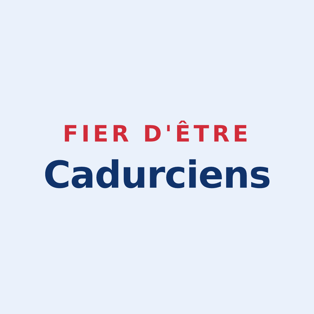 Sticker « Fier d'être Cadurciens » — design pour Cahors