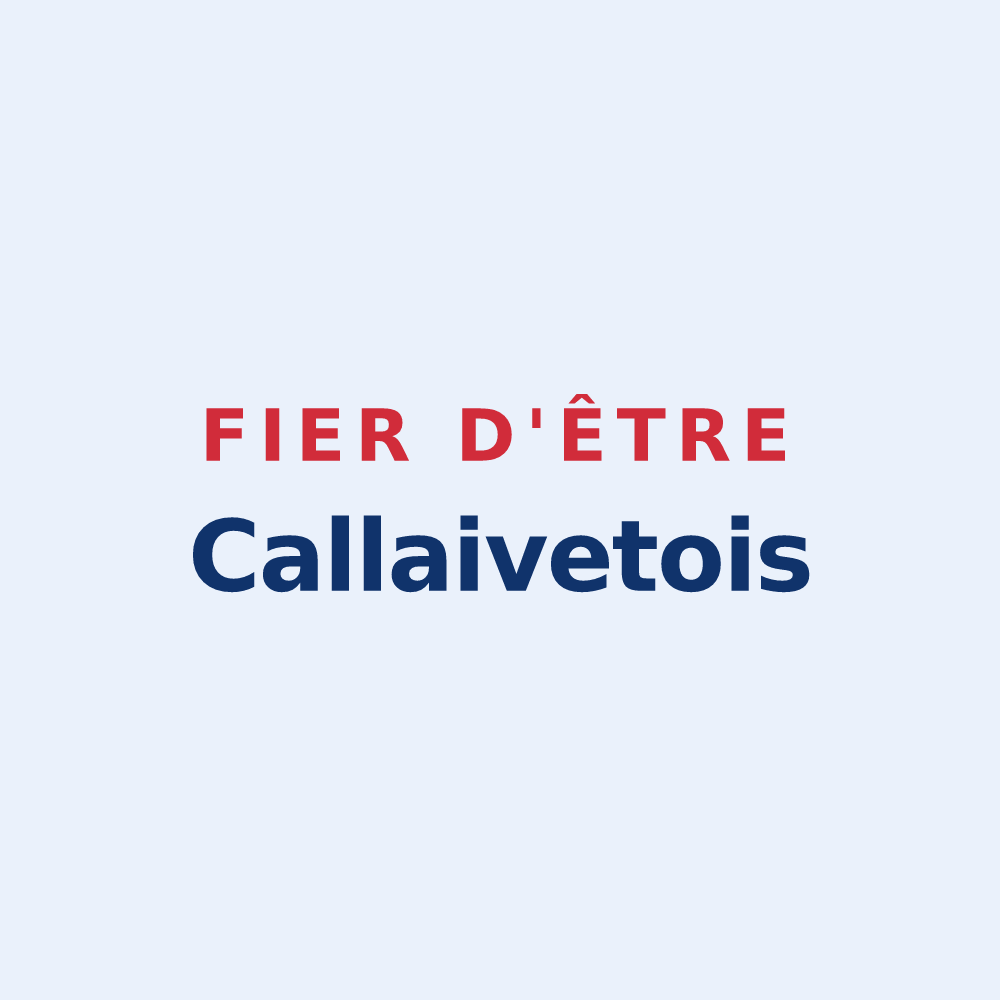 Sticker « Fier d'être Callaivetois » — design pour Caillavet