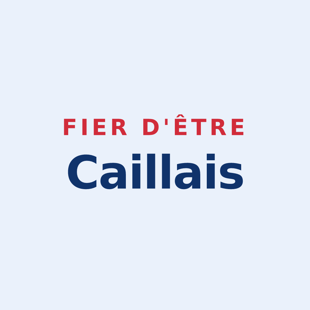 Sticker « Fier d'être Caillais » — design pour Cailly