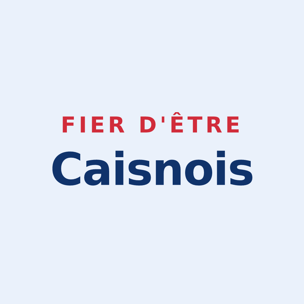Sticker « Fier d'être Caisnois » — design pour Caisnes