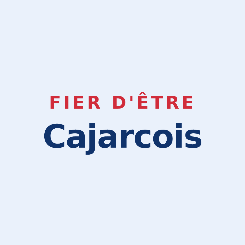 Sticker « Fier d'être Cajarcois » — design pour Cajarc