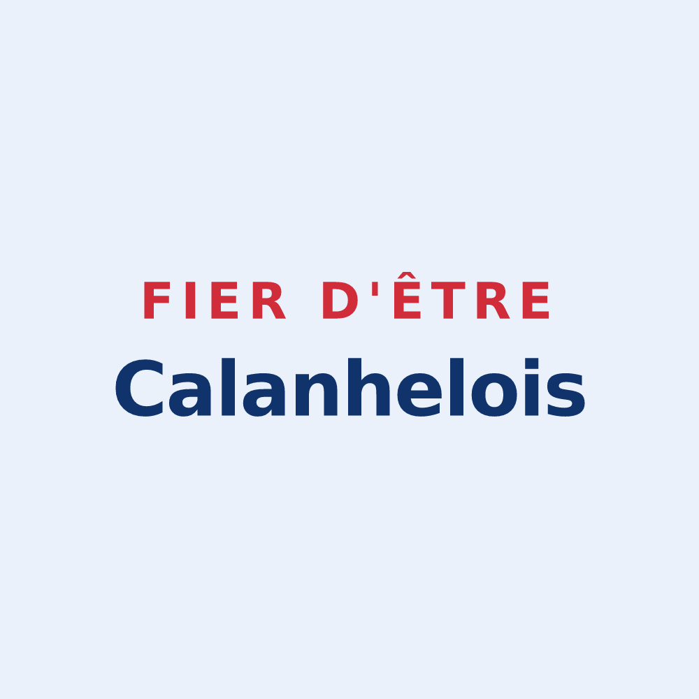 Sticker « Fier d'être Calanhelois » — design pour Calanhel