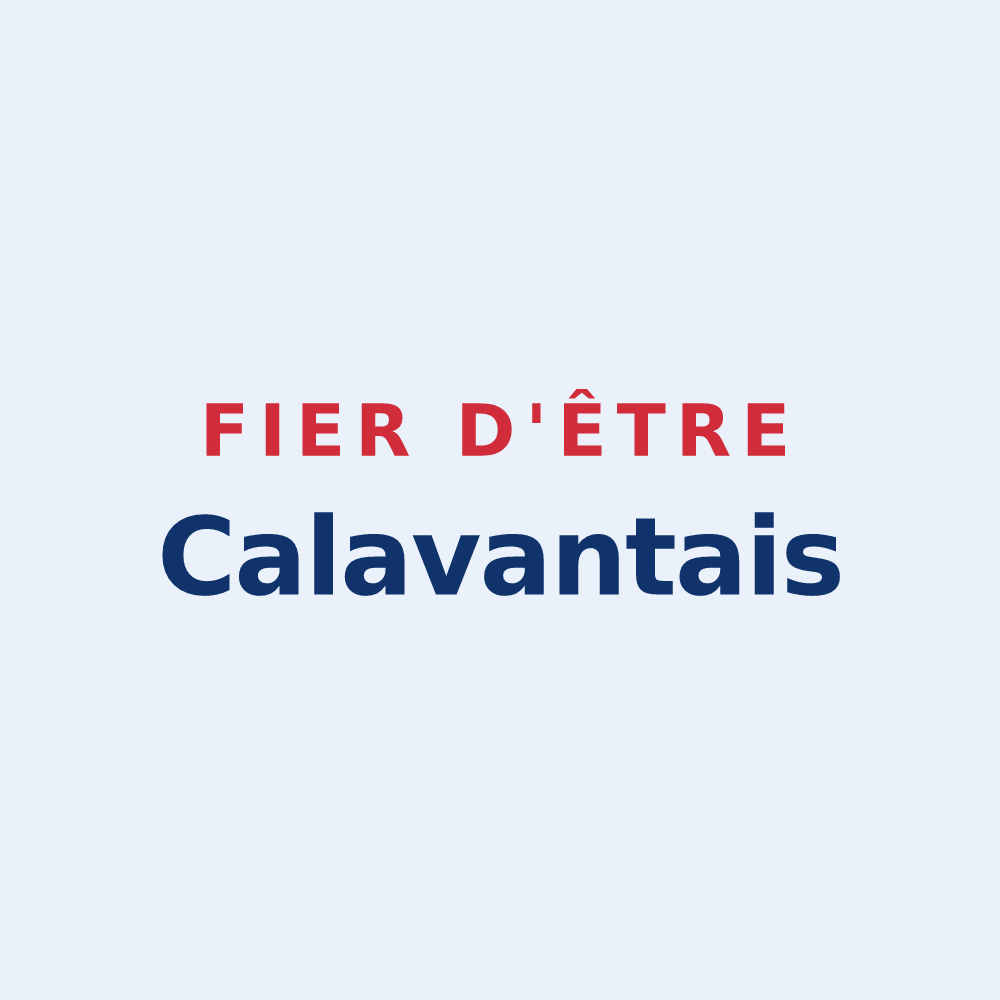 Sticker « Fier d'être Calavantais » — design pour Calavanté