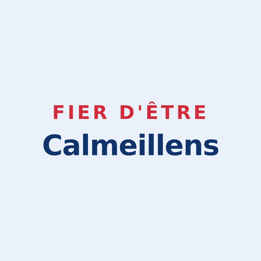 Sticker « Fier d'être Calmeillens » — design pour Calmeilles