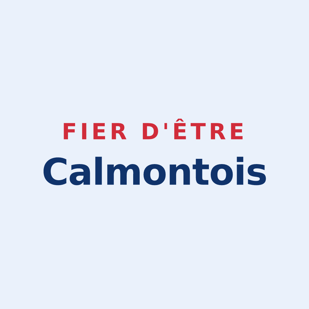 Sticker « Fier d'être Calmontois » — design pour Calmont