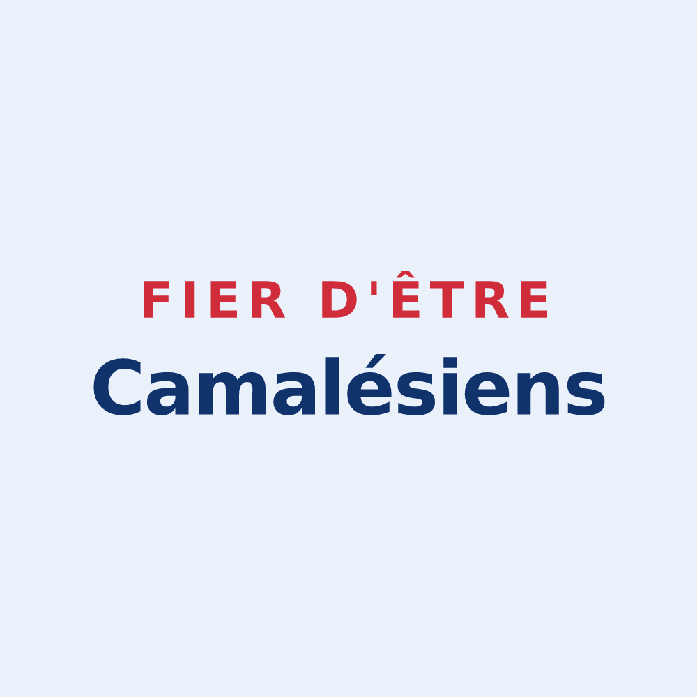 Sticker « Fier d'être Camalésiens » — design pour Camalès