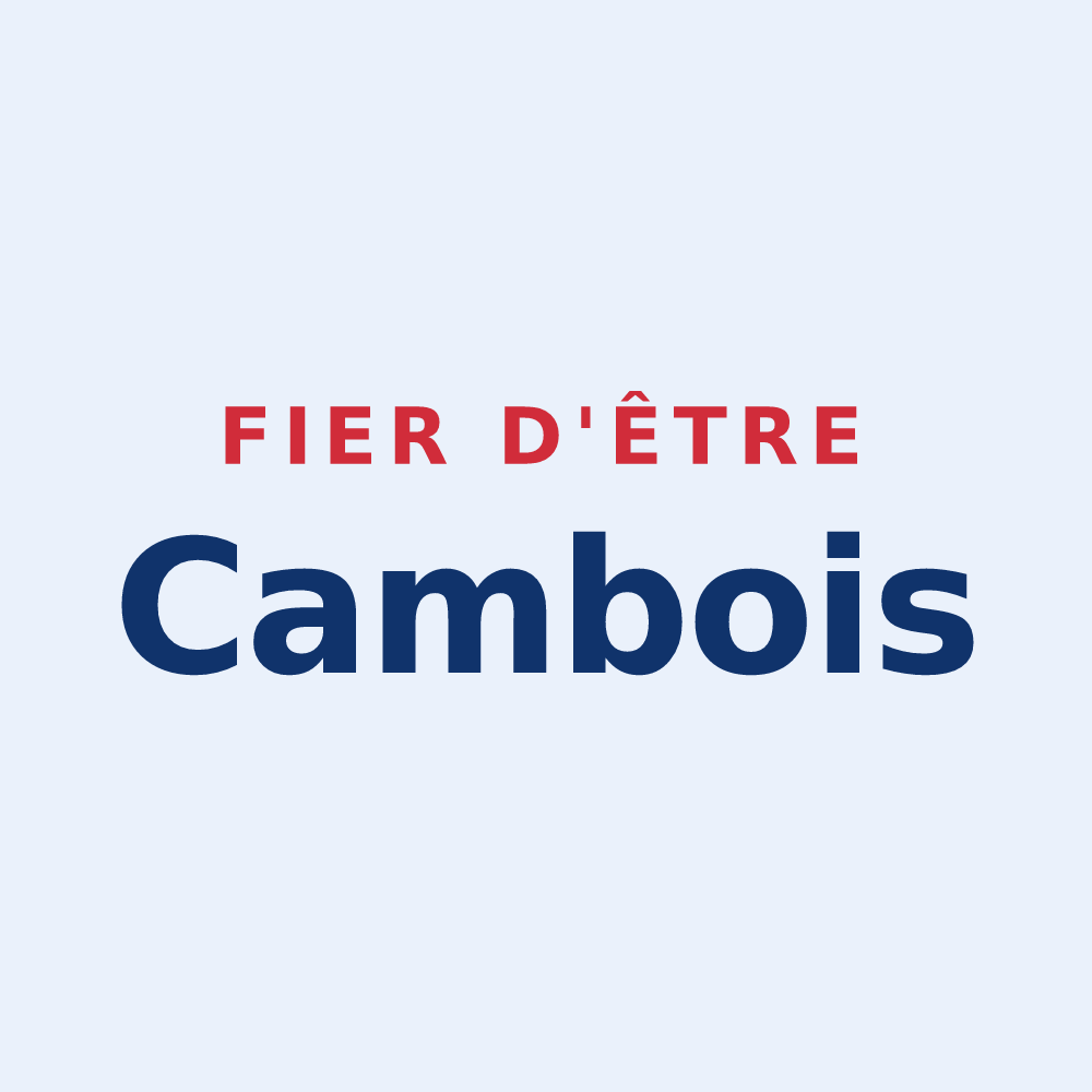Sticker « Fier d'être Cambois » — design pour Cambes