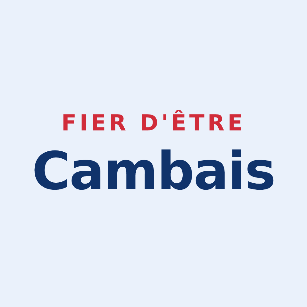 Sticker « Fier d'être Cambais » — design pour Cambes-en-Plaine