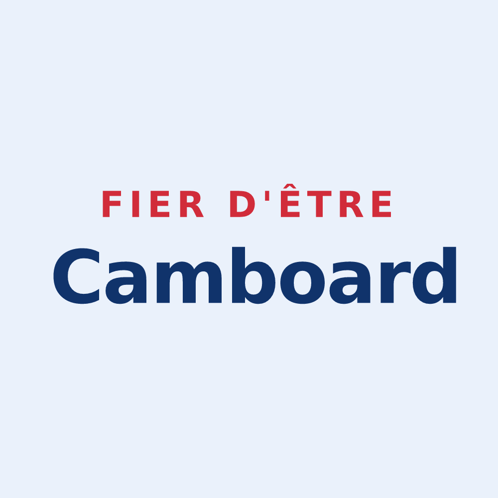 Sticker « Fier d'être Camboard » — design pour Cambo-les-Bains