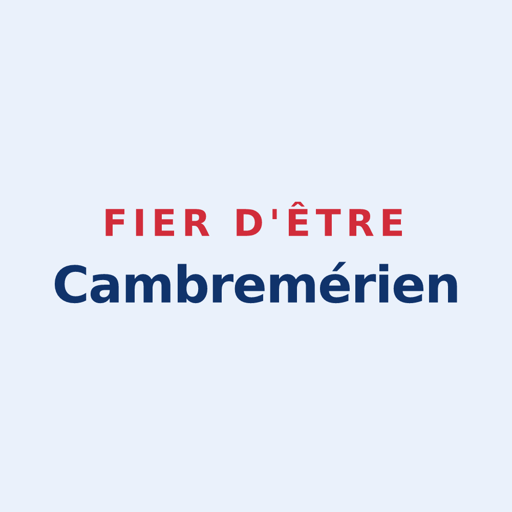 Sticker « Fier d'être Cambremérien » — design pour Cambremer