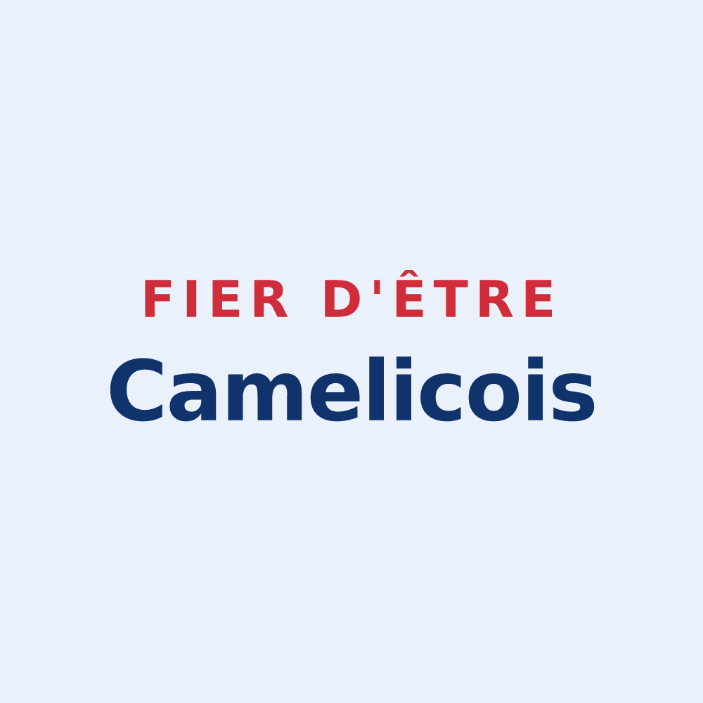 Sticker « Fier d'être Camelicois » — design pour Camelin