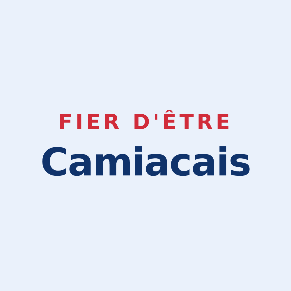 Sticker « Fier d'être Camiacais » — design pour Camiac-et-Saint-Denis