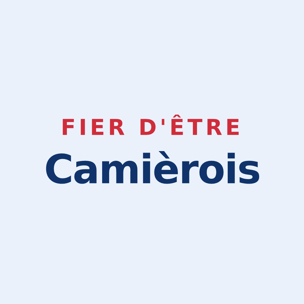 Sticker « Fier d'être Camièrois » — design pour Camiers