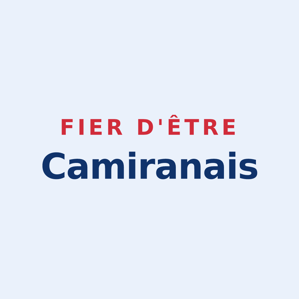 Sticker « Fier d'être Camiranais » — design pour Camiran