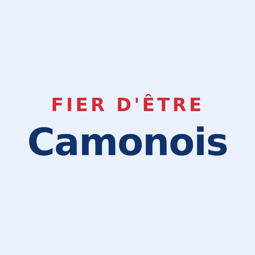 Sticker « Fier d'être Camonois » — design pour Camon