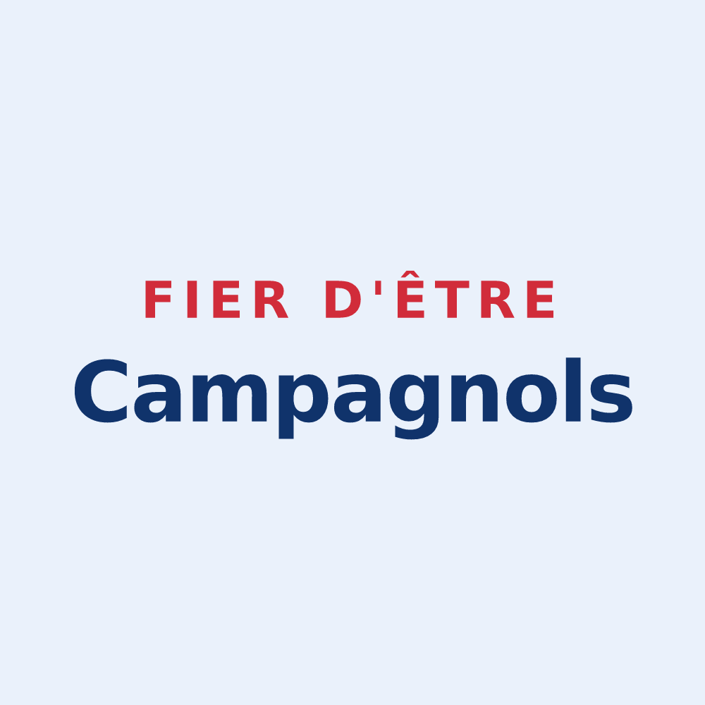 Sticker « Fier d'être Campagnols » — design pour Campagne