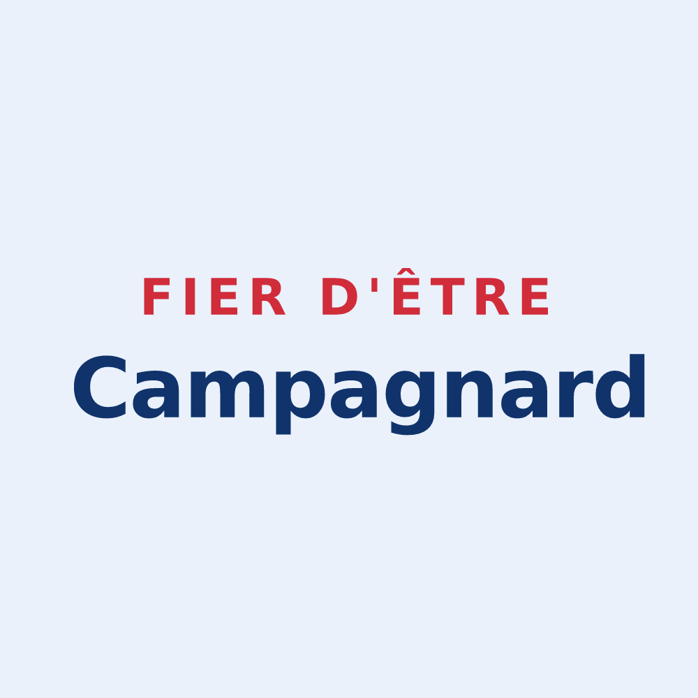 Sticker « Fier d'être Campagnard » — design pour Campagne-d'Armagnac