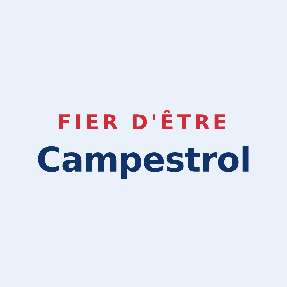 Sticker « Fier d'être Campestrol » — design pour Campestre-et-Luc