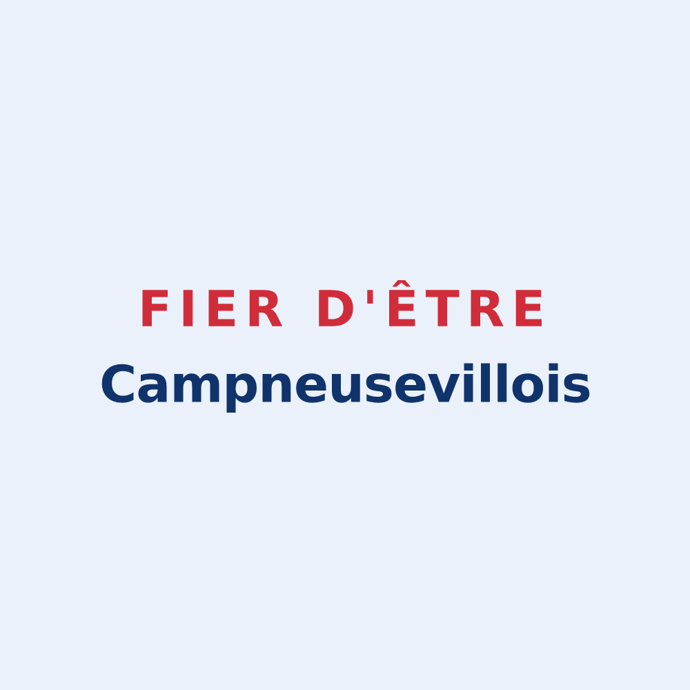 Sticker « Fier d'être Campneusevillois » — design pour Campneuseville
