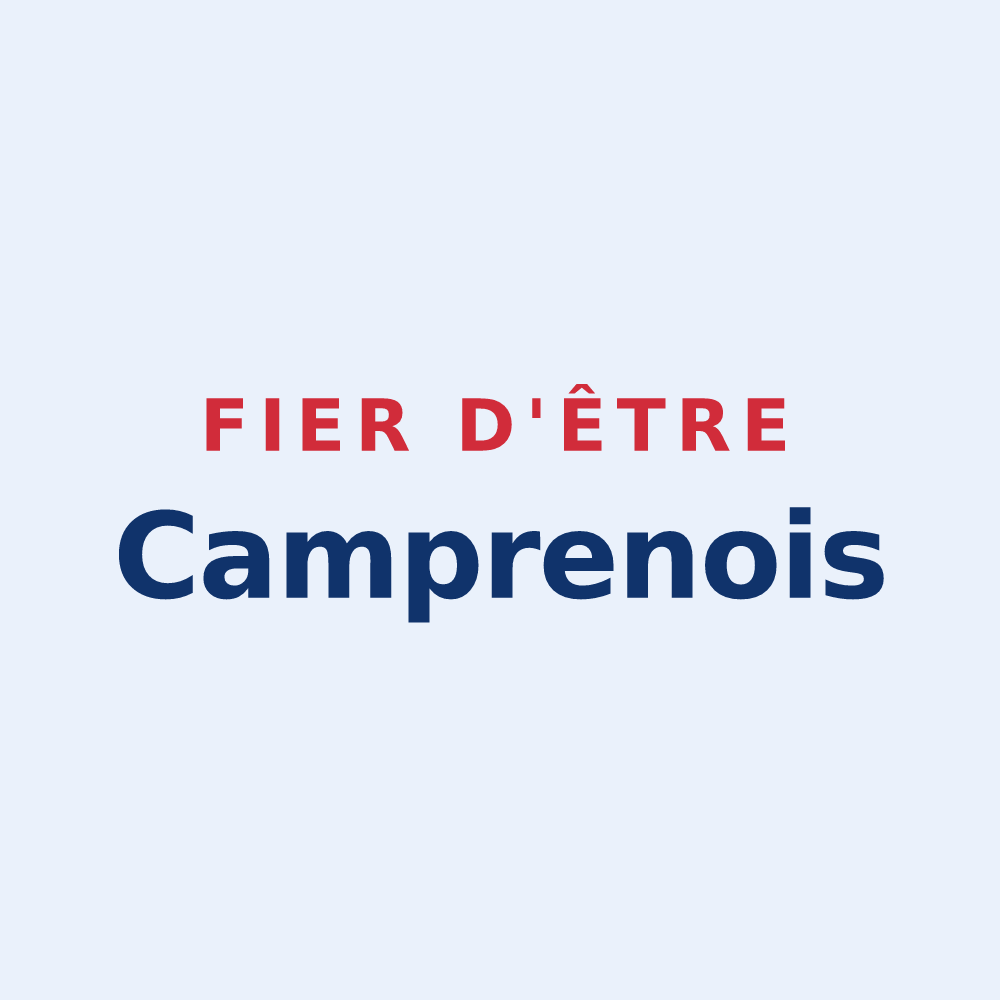 Sticker « Fier d'être Camprenois » — design pour Campremy