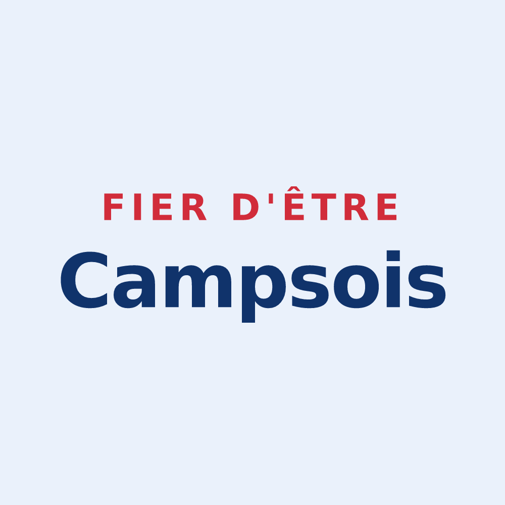 Sticker « Fier d'être Campsois » — design pour Camps-la-Source
