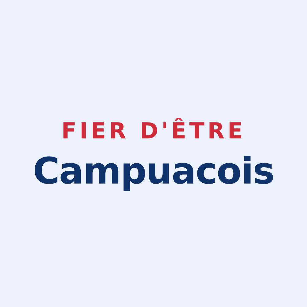 Sticker « Fier d'être Campuacois » — design pour Campuac