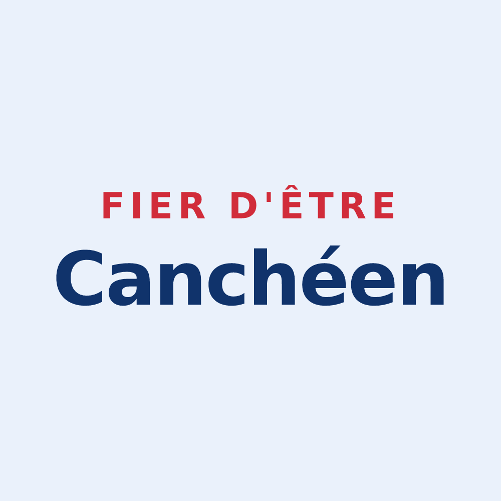 Sticker « Fier d'être Canchéen » — design pour Canchy