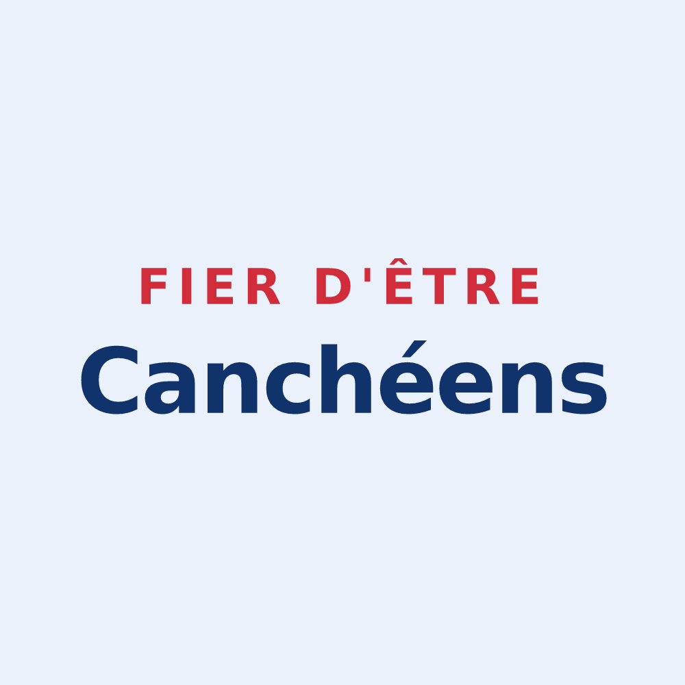 Sticker « Fier d'être Canchéens » — design pour Canchy