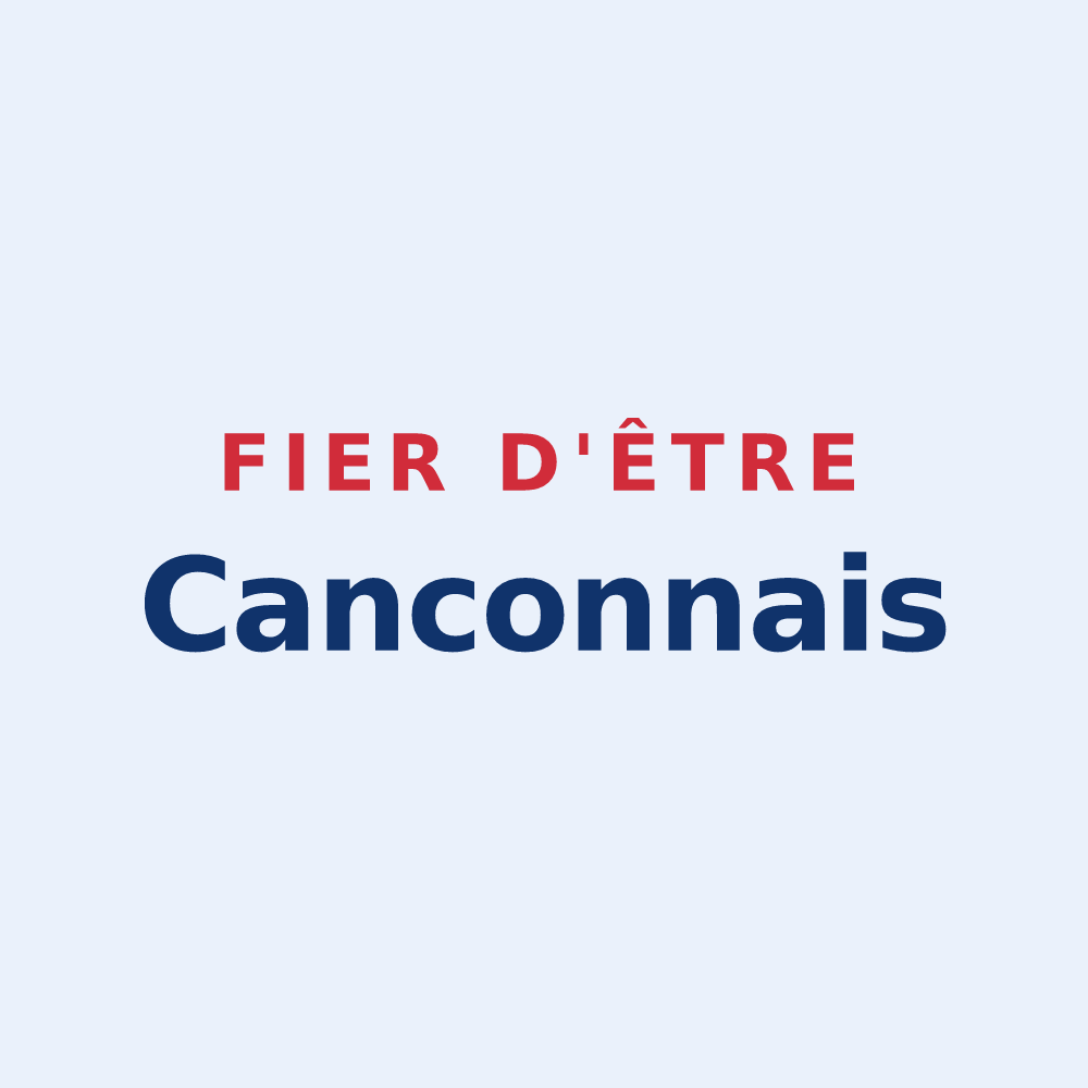 Sticker « Fier d'être Canconnais » — design pour Cancon