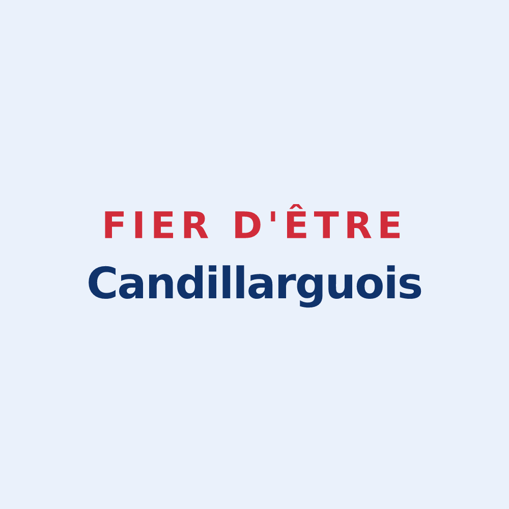 Sticker « Fier d'être Candillarguois » — design pour Candillargues