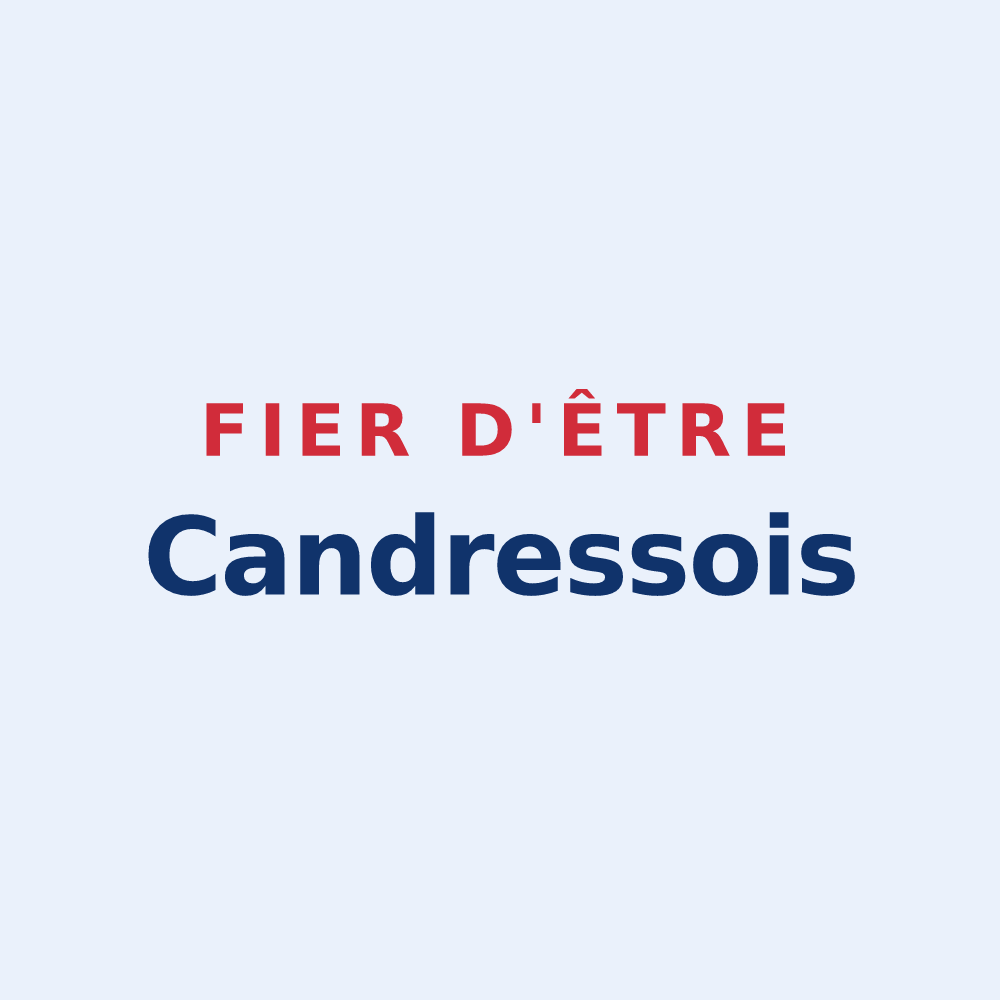 Sticker « Fier d'être Candressois » — design pour Candresse