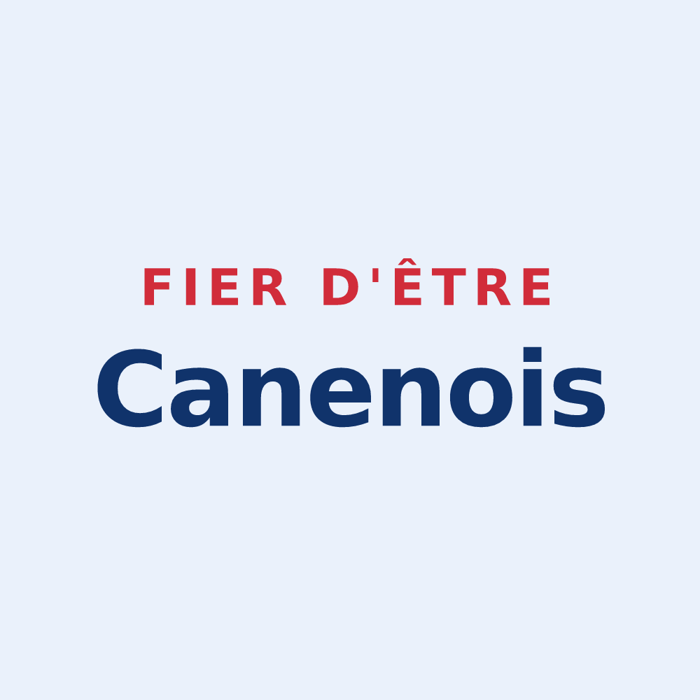 Sticker « Fier d'être Canenois » — design pour Canens