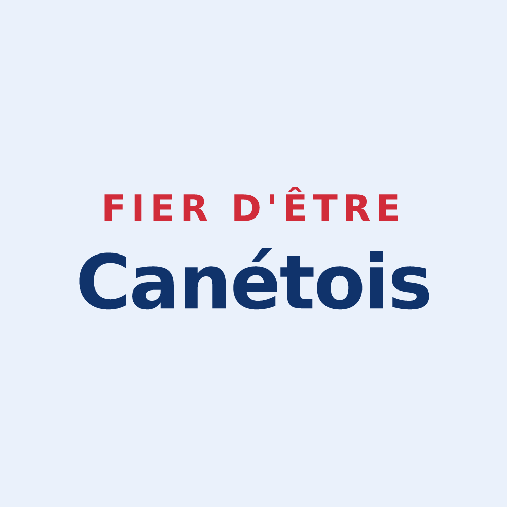 Sticker « Fier d'être Canétois » — design pour Canet
