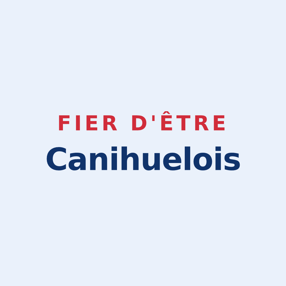 Sticker « Fier d'être Canihuelois » — design pour Canihuel