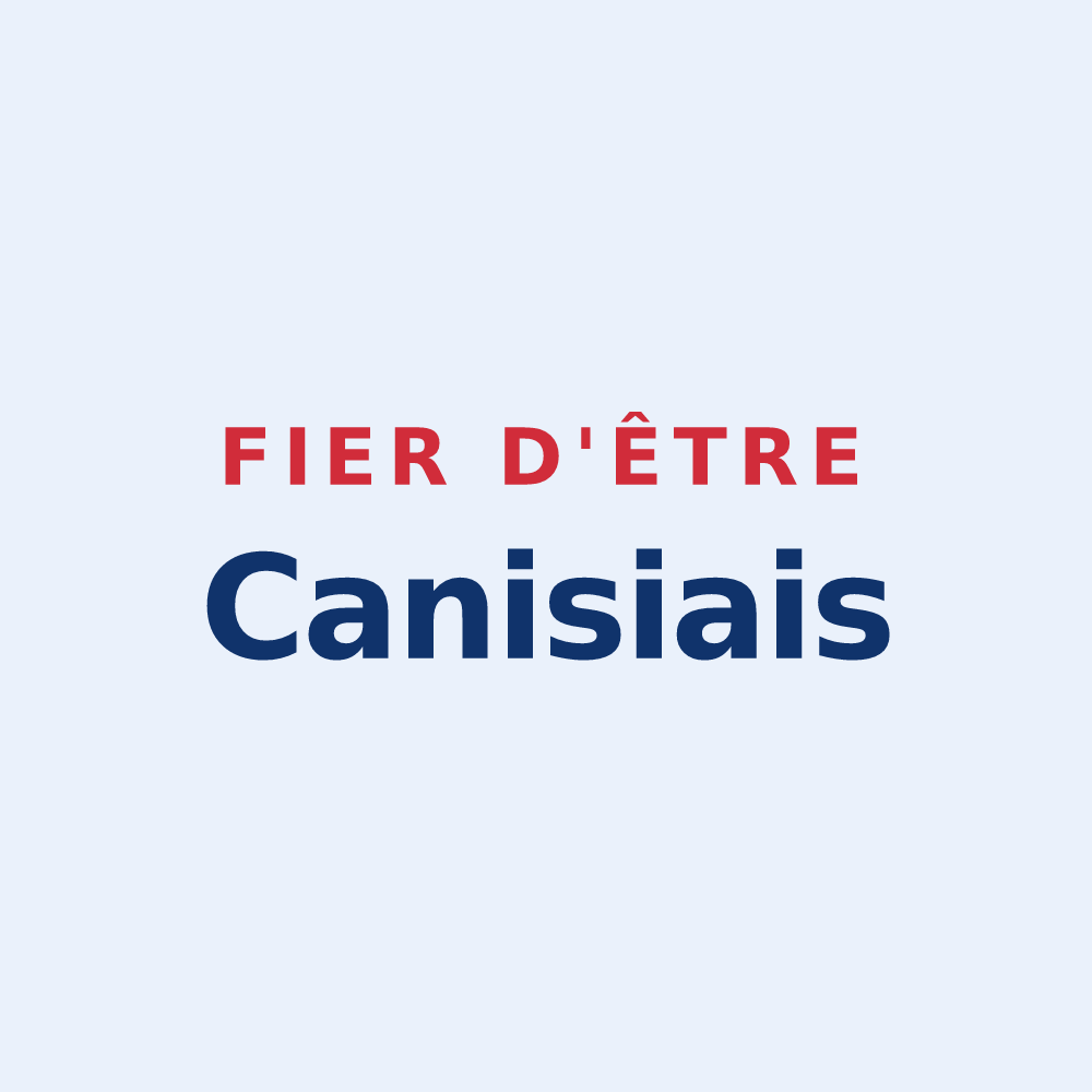 Sticker « Fier d'être Canisiais » — design pour Canisy