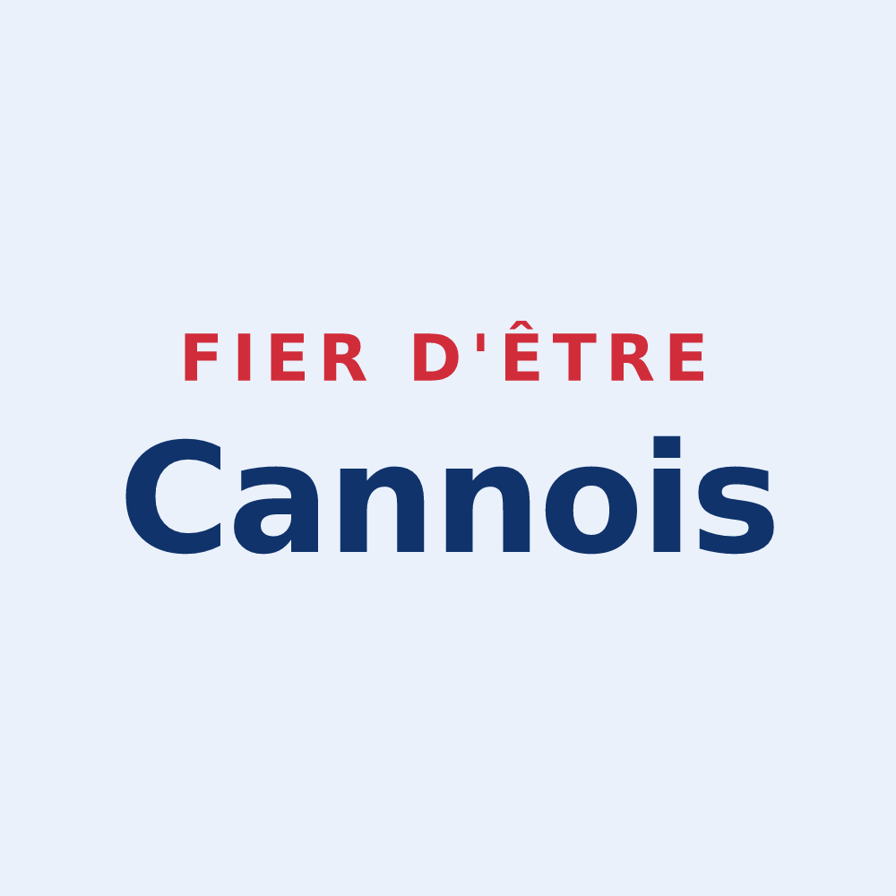Sticker « Fier d'être Cannois » — design pour Cannes