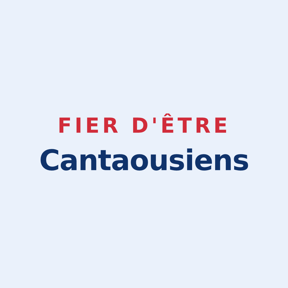 Sticker « Fier d'être Cantaousiens » — design pour Cantaous