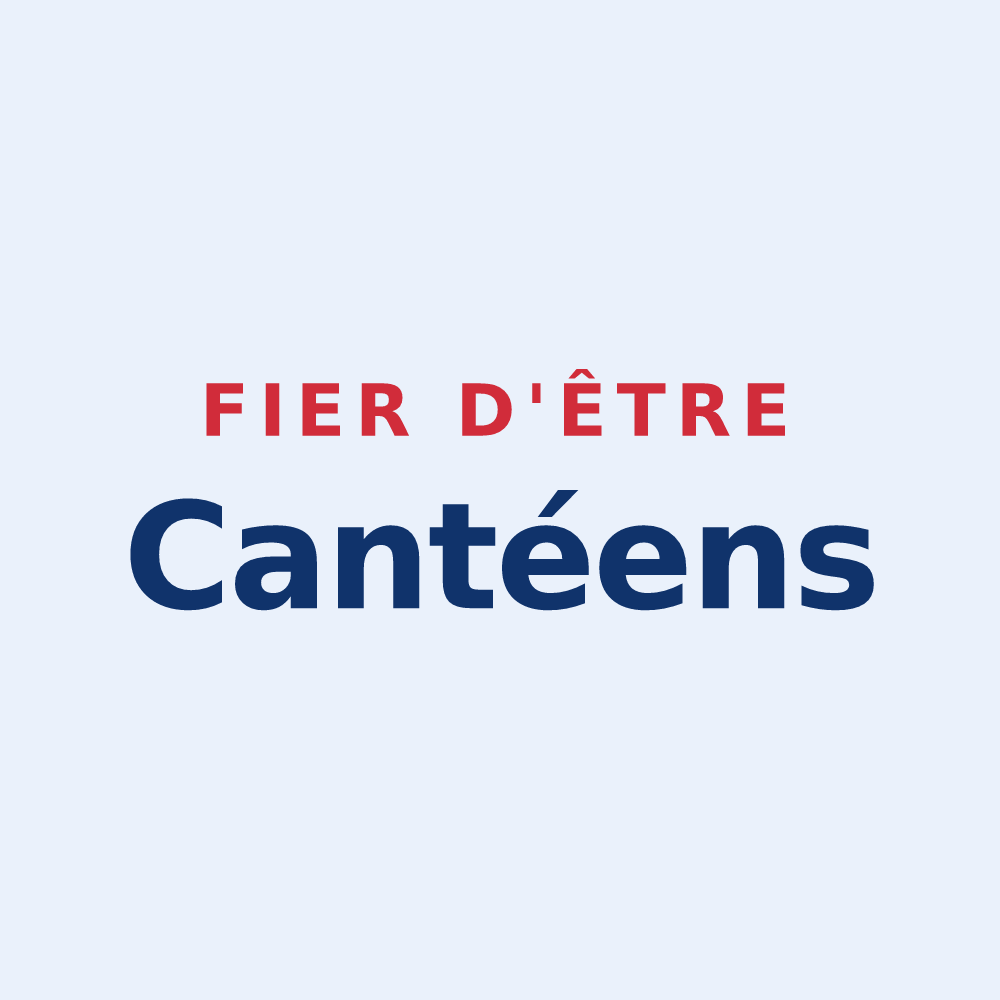 Sticker « Fier d'être Cantéens » — design pour Canté
