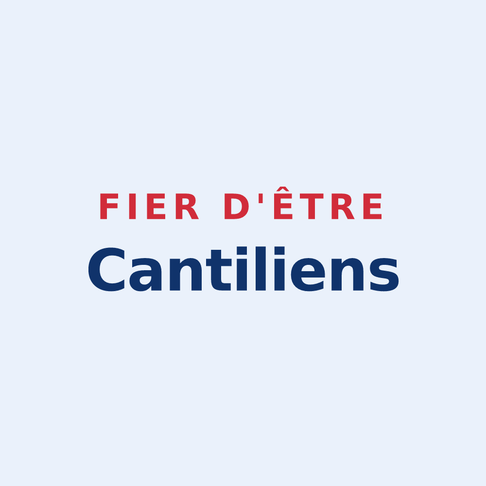 Sticker « Fier d'être Cantiliens » — design pour Canteleu