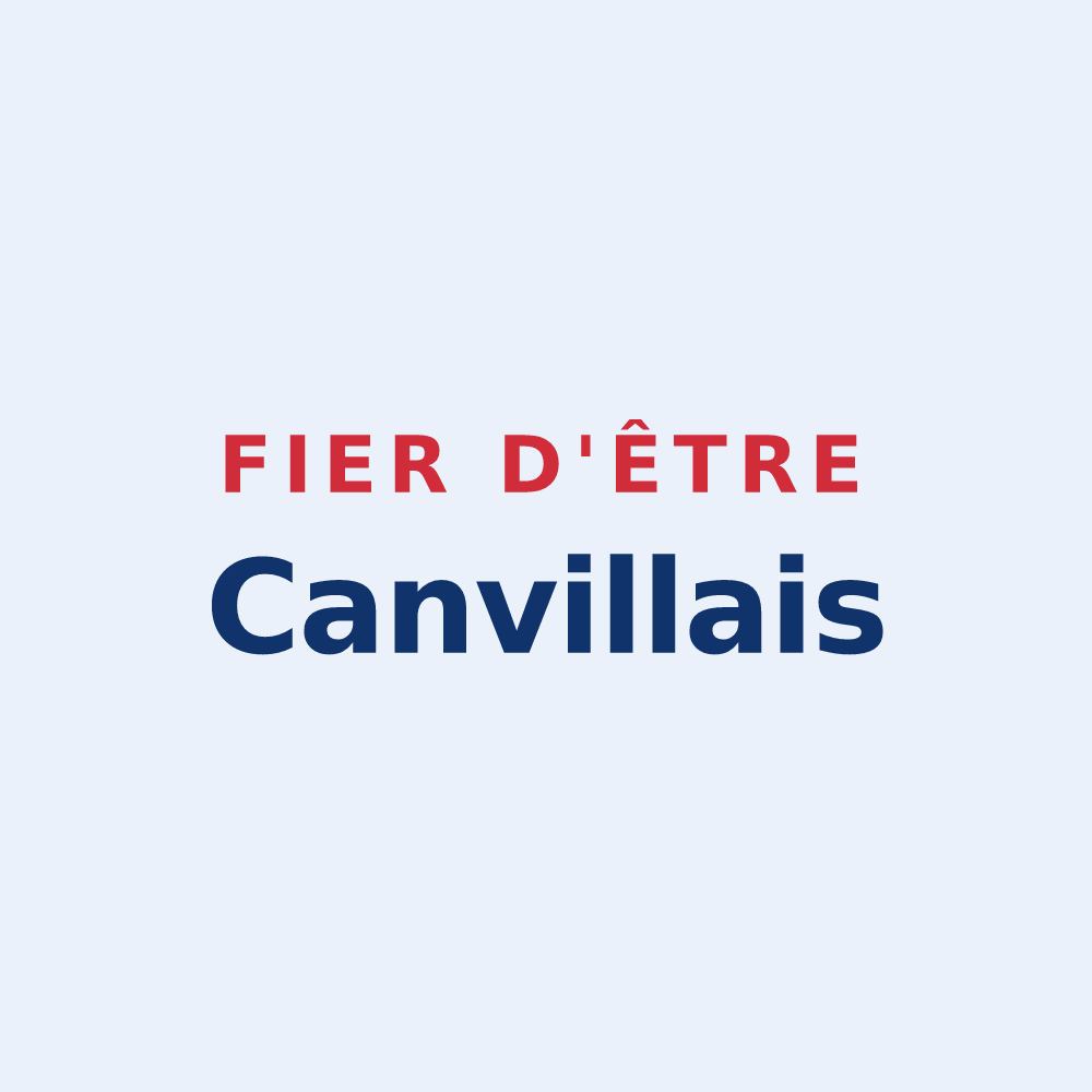 Sticker « Fier d'être Canvillais » — design pour Canville-la-Rocque