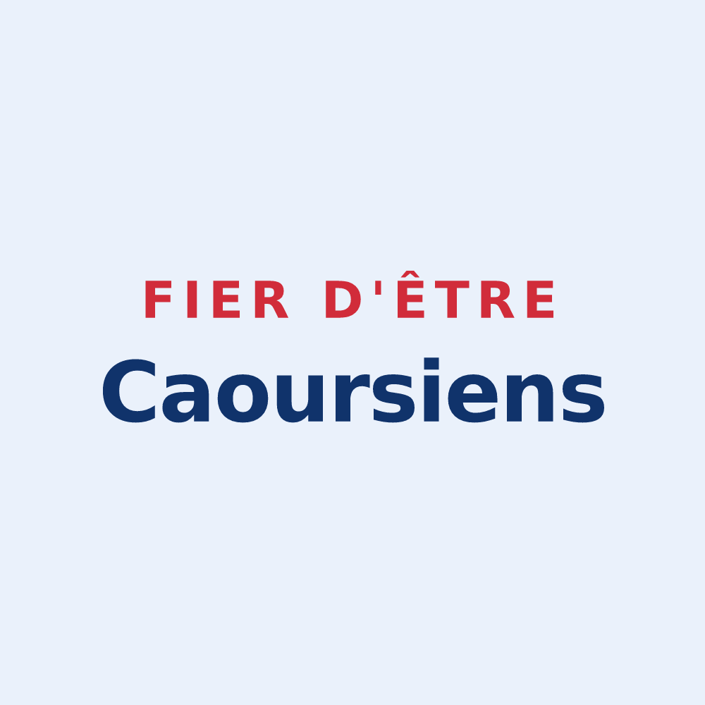 Sticker « Fier d'être Caoursiens » — design pour Caours