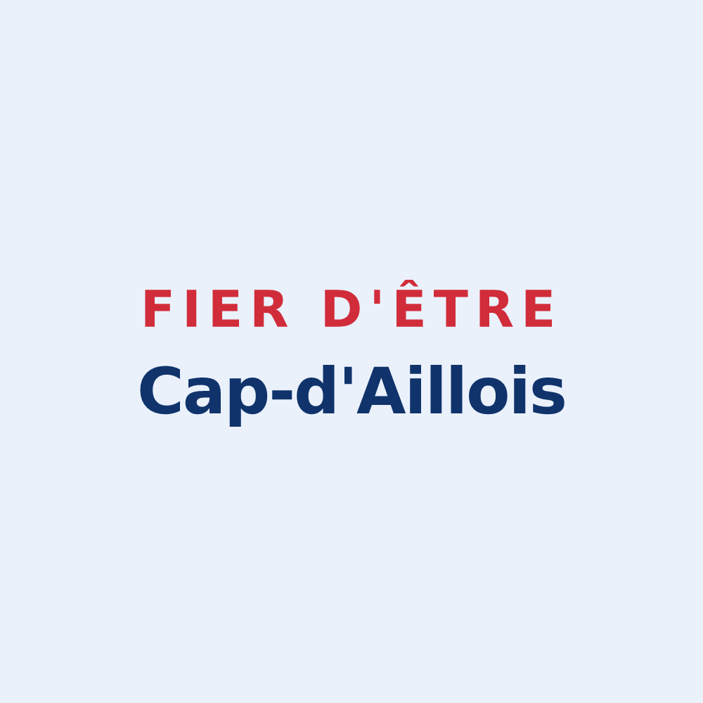 Sticker « Fier d'être Cap-d'Aillois » — design pour Cap-d'Ail