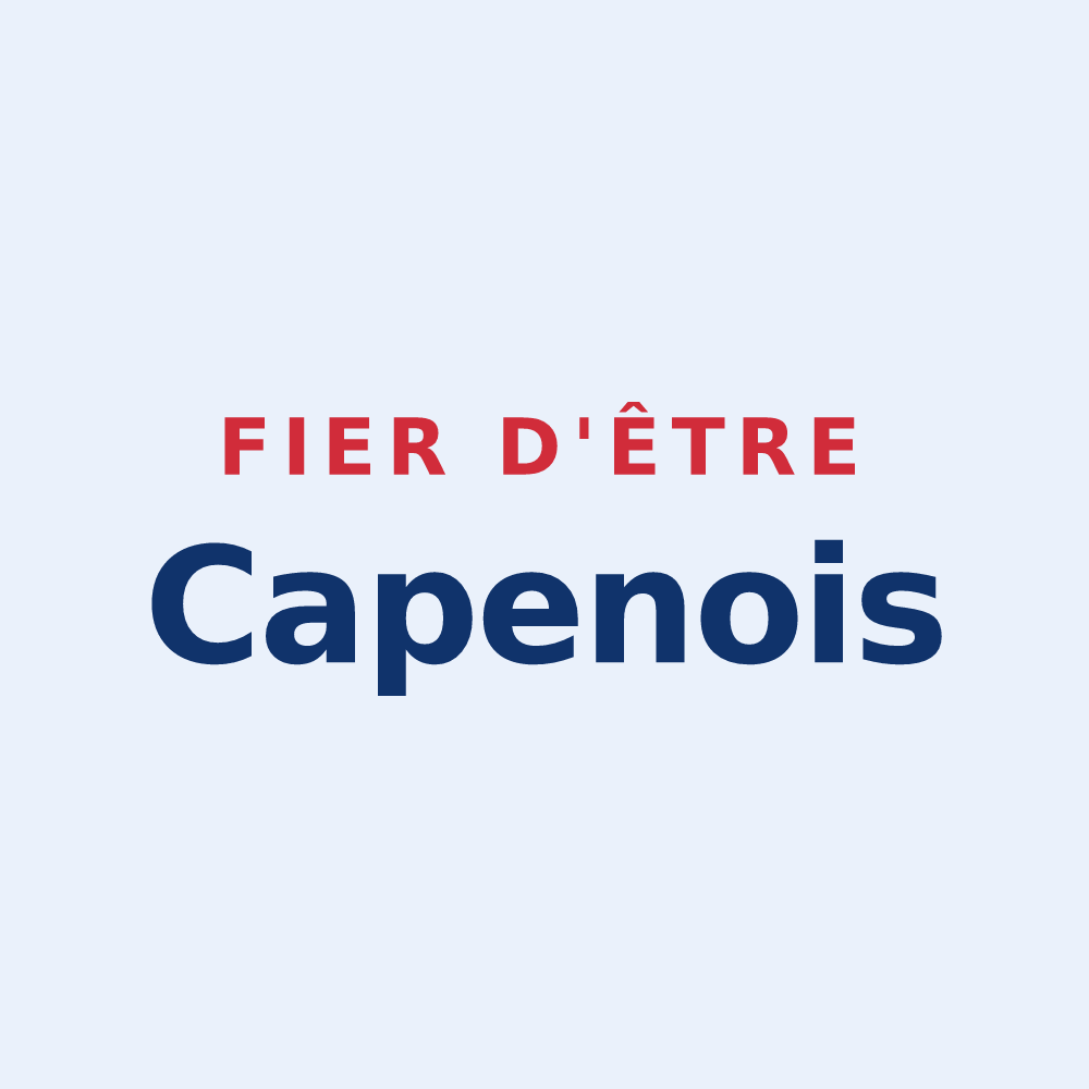 Sticker « Fier d'être Capenois » — design pour Capens