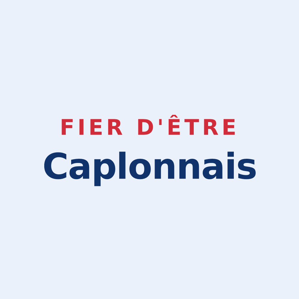 Sticker « Fier d'être Caplonnais » — design pour Caplong