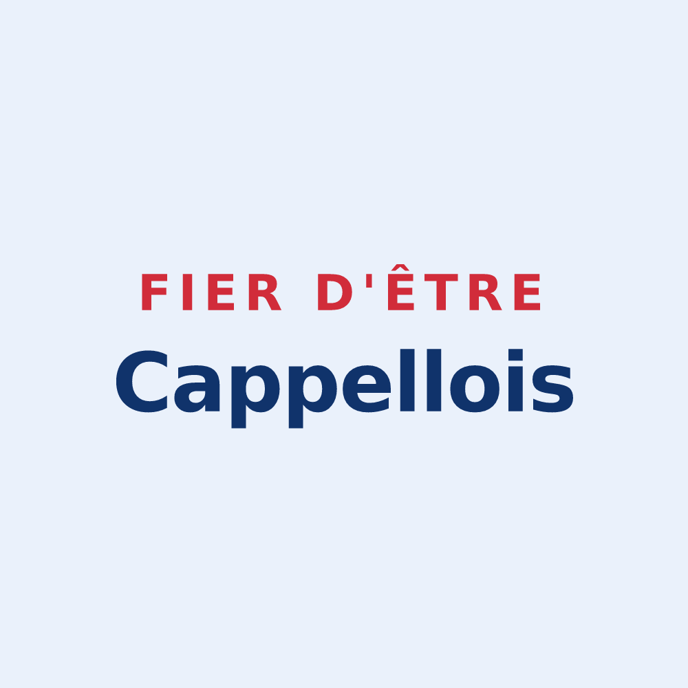 Sticker « Fier d'être Cappellois » — design pour Cappelle-en-Pévèle