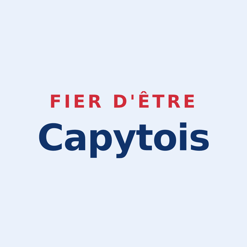 Sticker « Fier d'être Capytois » — design pour Cappy