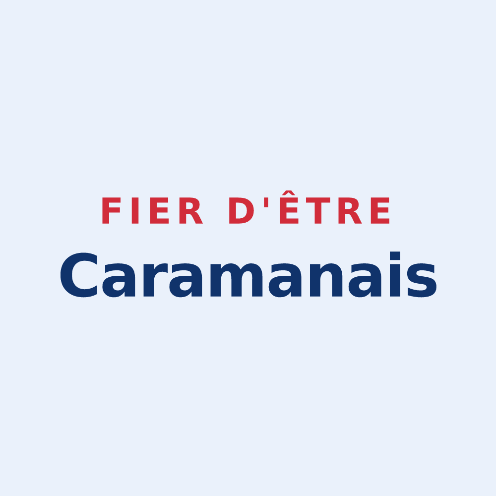 Sticker « Fier d'être Caramanais » — design pour Caraman