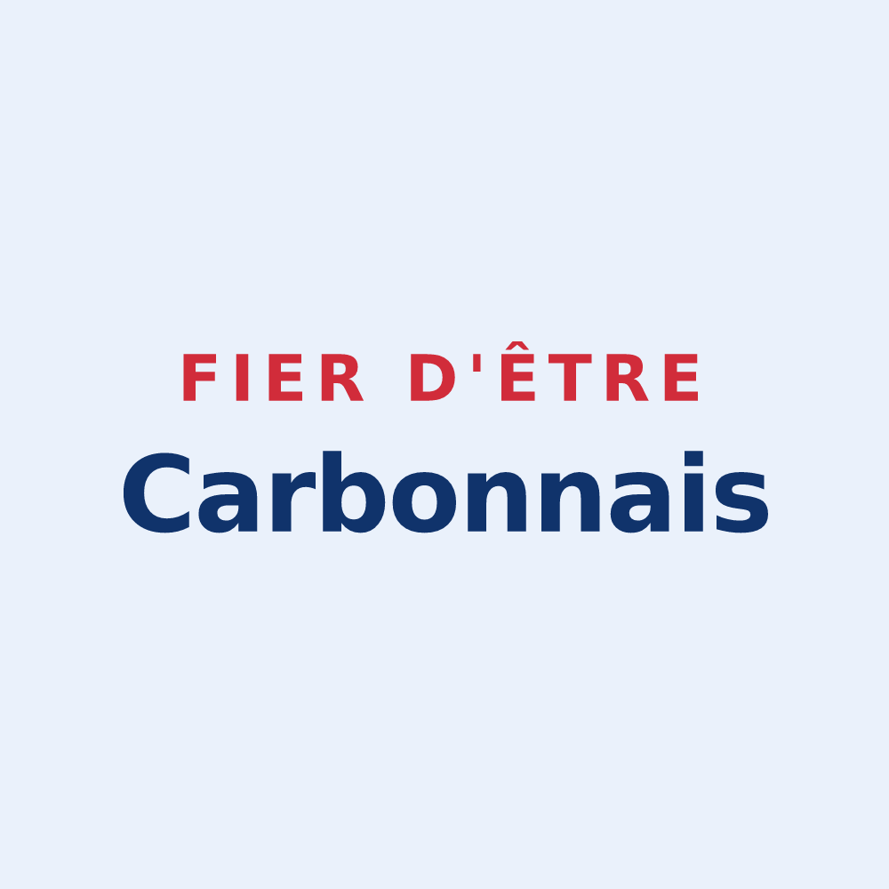 Sticker « Fier d'être Carbonnais » — design pour Carbonne