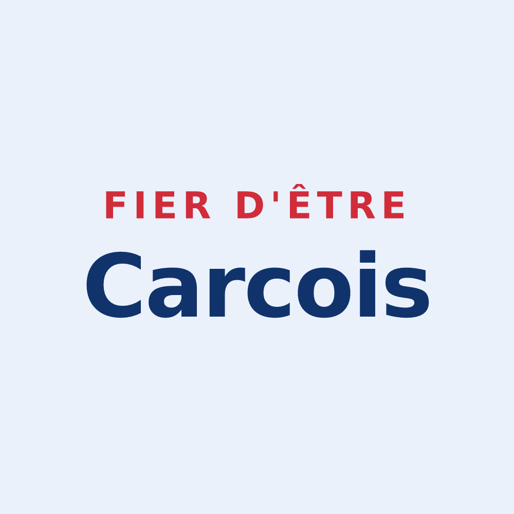 Sticker « Fier d'être Carcois » — design pour Carcagny