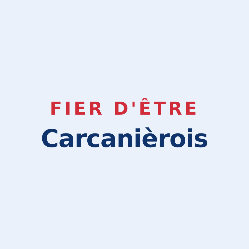 Sticker « Fier d'être Carcanièrois » — design pour Carcanières